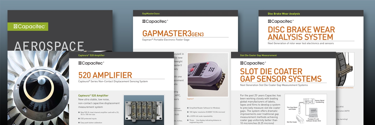 Capacitec's Library of Articles & Brochures
